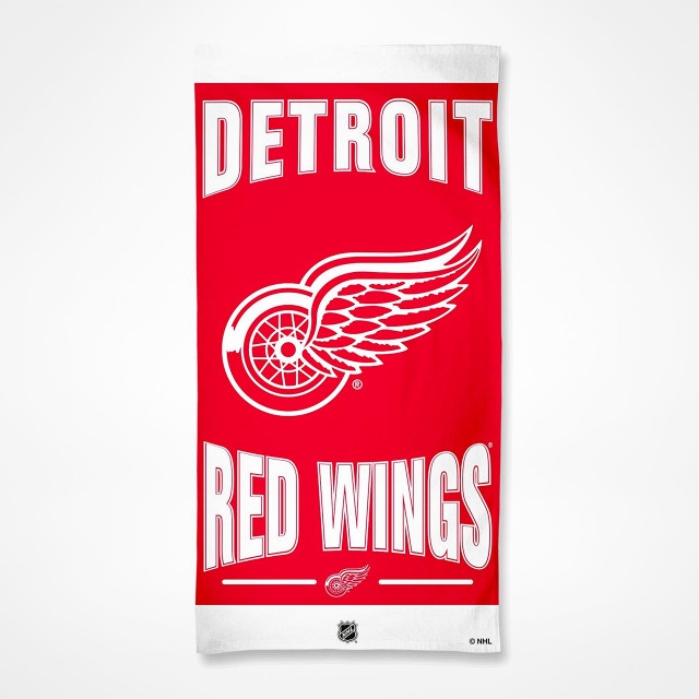 Towel DET Fiber Beach Detroit Red Wings