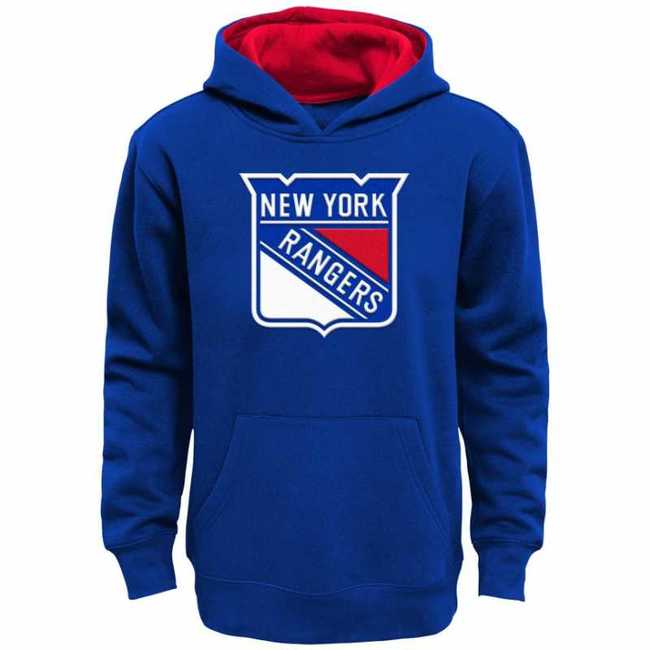 Kid's hoodie NYR Prime Pullover Fleece New York Rangers