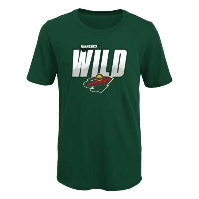 Kid's t-shirt MIN Frosty Center SS Ultra Minnesota Wild