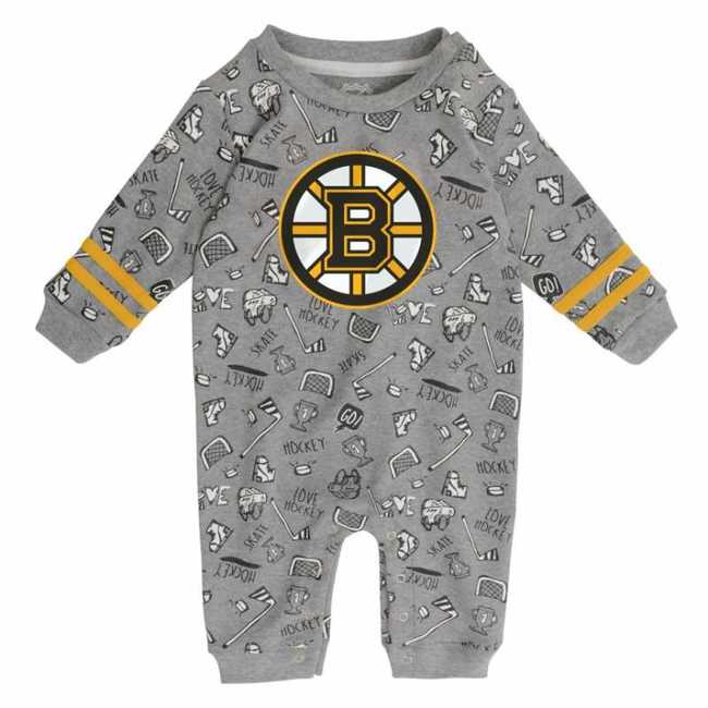 Baby jumpsuit BOS Gifted Player LS Coverall Boston Bruins