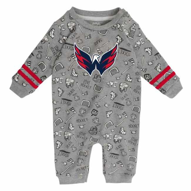 Baby jumpsuit WAS Gifted Player LS Coverall Washington Capitals