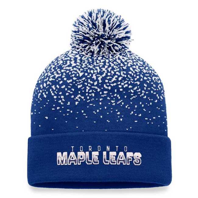Beanie TOR Iconic Gradiant Cuff with Pom Toronto Maple Leafs