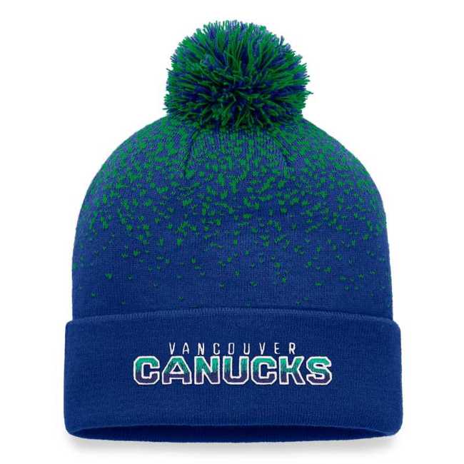 Beanie VAN Iconic Gradiant Cuff with Pom Vancouver Canucks