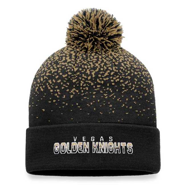 Beanie VEG Iconic Gradiant Cuff with Pom Vegas Golden Knights