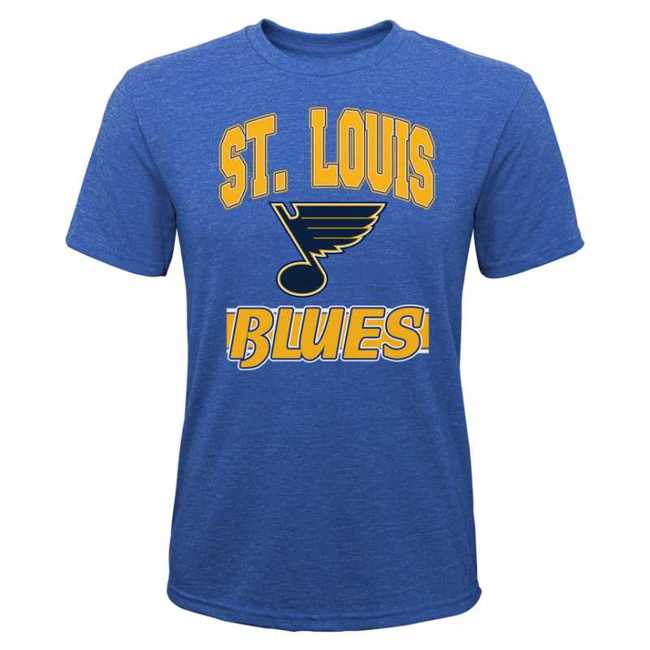 Kid's t-shirt STL All Time SS Triblend St. Louis Blues