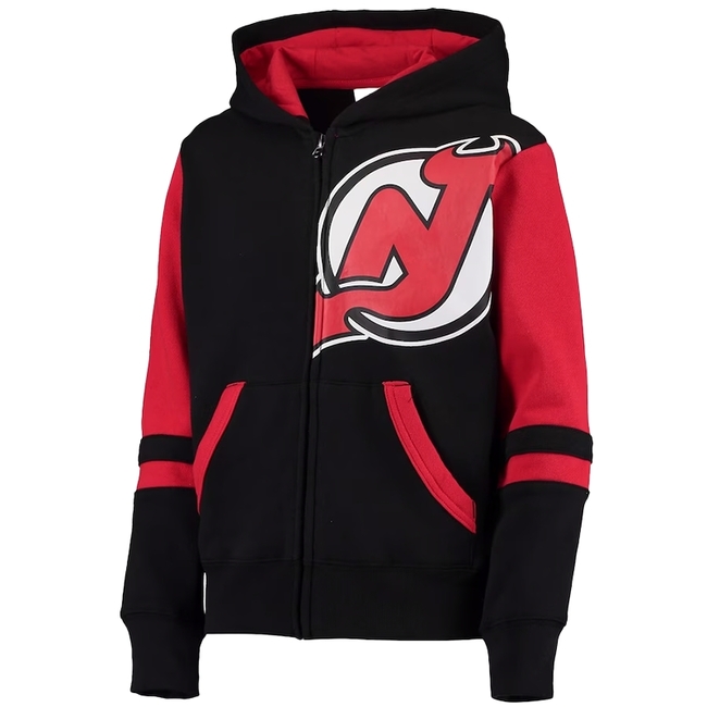 Kid's hoodie NJD Faceoff Full Zip Fleece New Jersey Devils