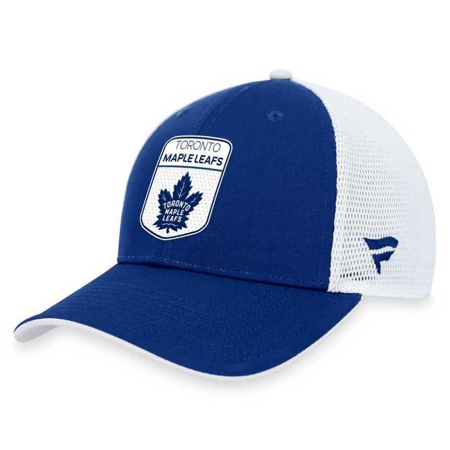Cap TOR 23 Authentic Pro Draft Structured Trucker Toronto Maple Leafs