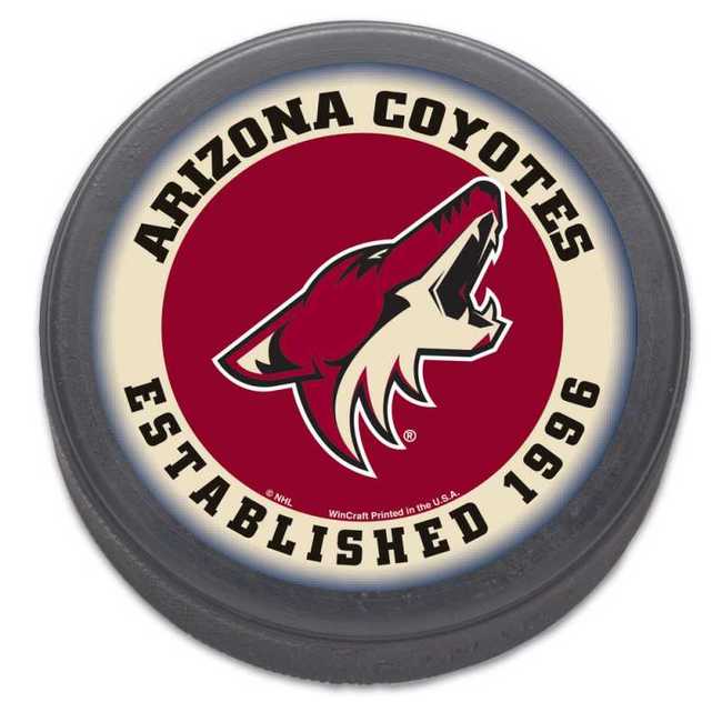 Hockey puck ARI Arizona Coyotes