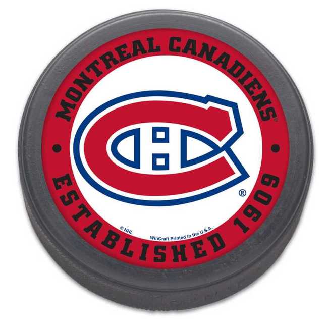 Hockey puck MON Montreal Canadiens