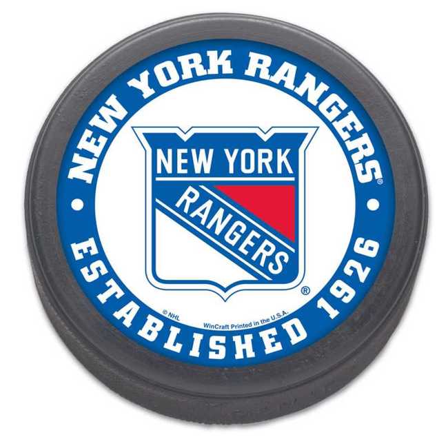 Hockey puck NYR New York Rangers