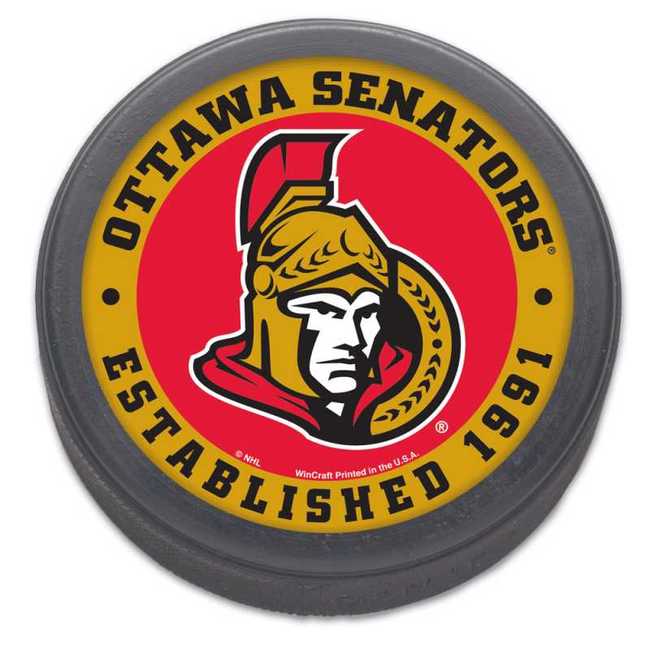 Hockey puck OTT Ottawa Senators