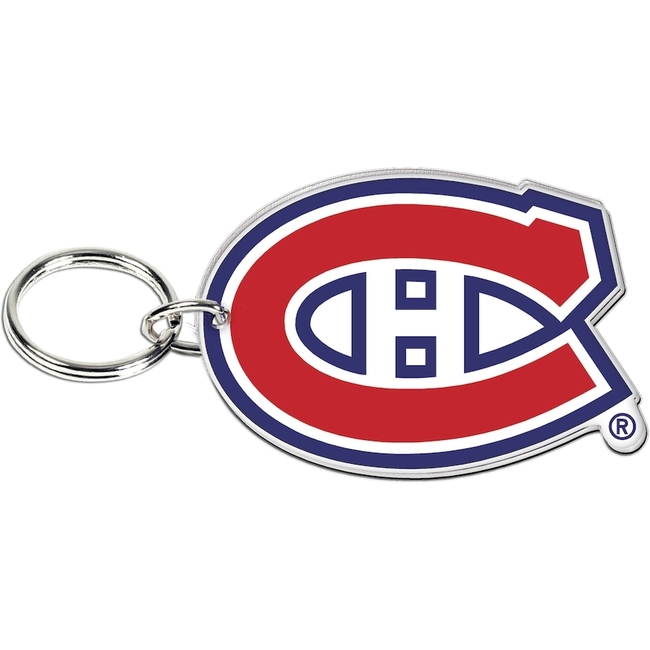 Key Ring MON Acrylic Logo Montreal Canadiens