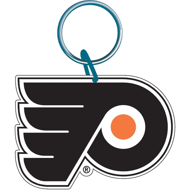 Key Ring PHI Acrylic Logo Philadelphia Flyers