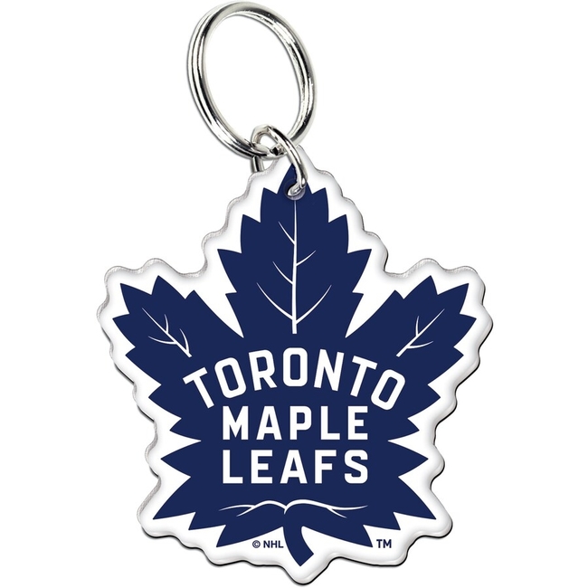 Key Ring TOR Acrylic Logo Toronto Maple Leafs