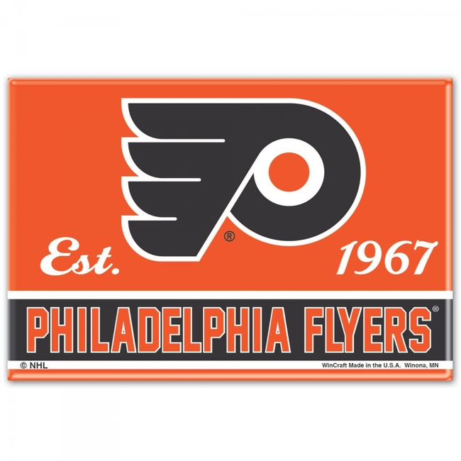 Metal Magnet PHI TEAM Philadelphia Flyers