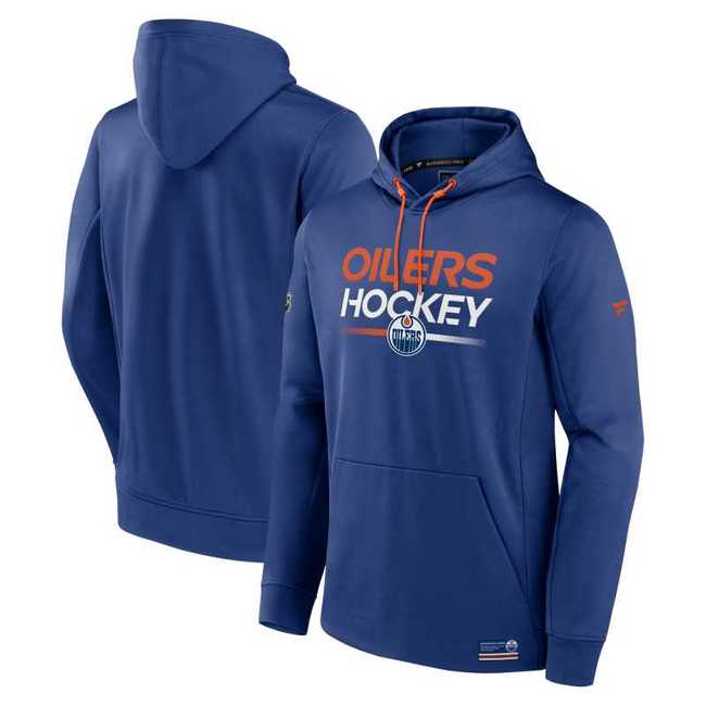 Men's hoodie EDM 23 Authentic Pro Poly Fleece POH Edmonton Oilers