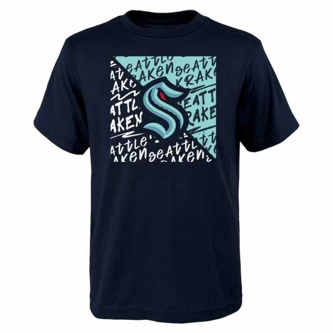 Kid's t-shirt SEA Divide SS CTN Seattle Kraken