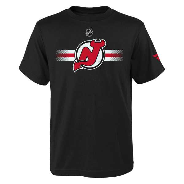Tričko dětské NJD Alter Apro Logo S/S Cotton ALT New Jersey Devils