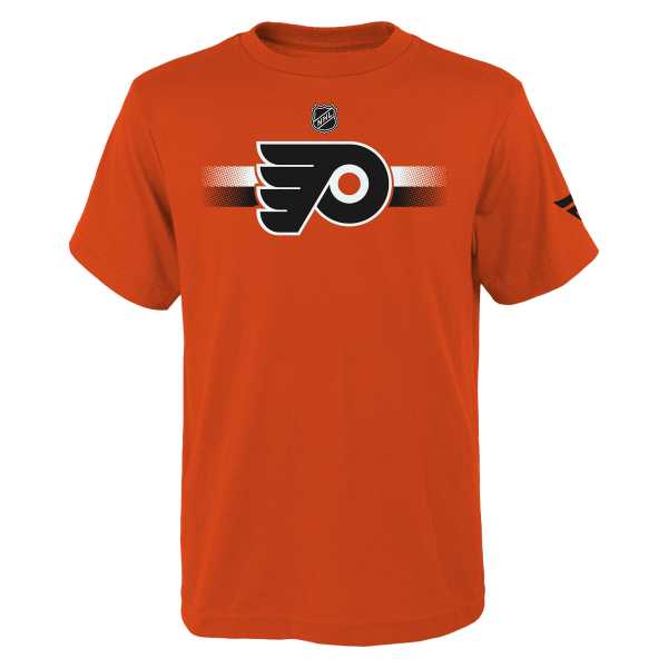 Kid's t-shirt PHI Main Apro Logo S/S Cotton Home Philadelphia Flyers