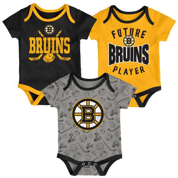 Baby Set Body BOS Slam Dunk 3-piece S/S Boston Bruins