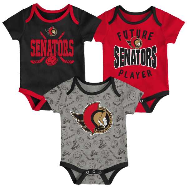 Baby Set Body OTT Slam Dunk 3-piece S/S Ottawa Senators