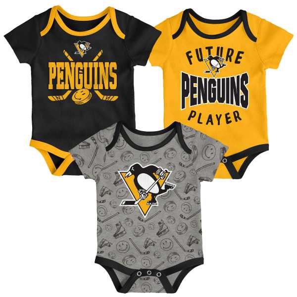 Baby Set Body PIT Slam Dunk 3-piece S/S Pittsburgh Penguins