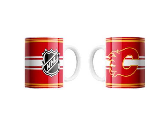 Ceramic mug CAL FACEOFF Calgary Flames