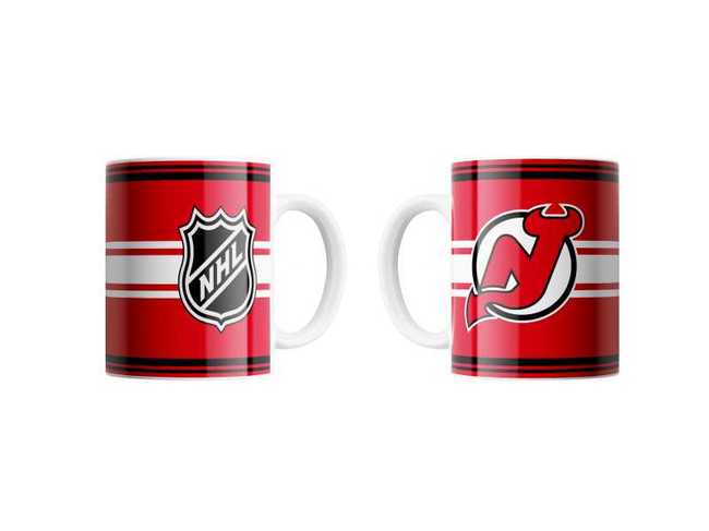 Ceramic mug NJD FACEOFF New Jersey Devils