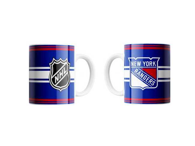 Ceramic mug NYR FACEOFF New York Rangers