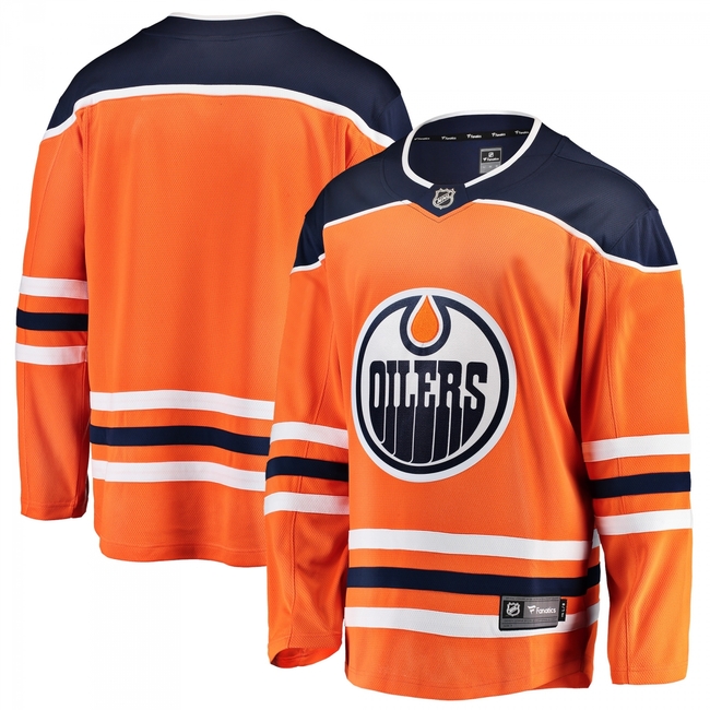 Home jersey EDM Breakaway Edmonton Oilers