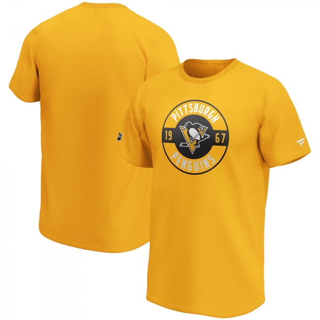 Tričko pánské PIT Iconic Circle Start Graphic Pittsburgh Penguins