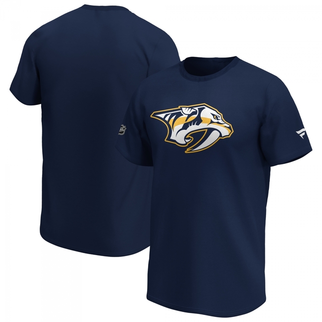 Men's t-shirt NAS Iconic Back to Basics LS Nashville Predators