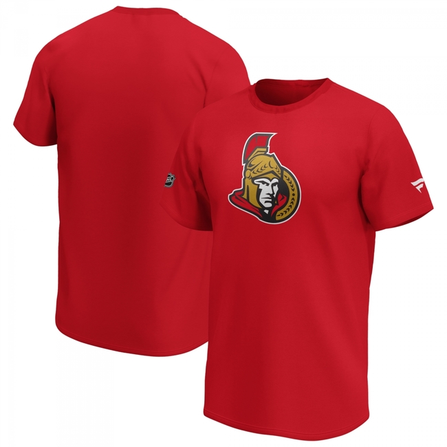 Men's t-shirt OTT Iconic Back to Basics LS Ottawa Senators