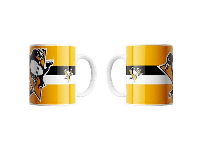 Hrnek PIT triple logo Pittsburgh Penguins