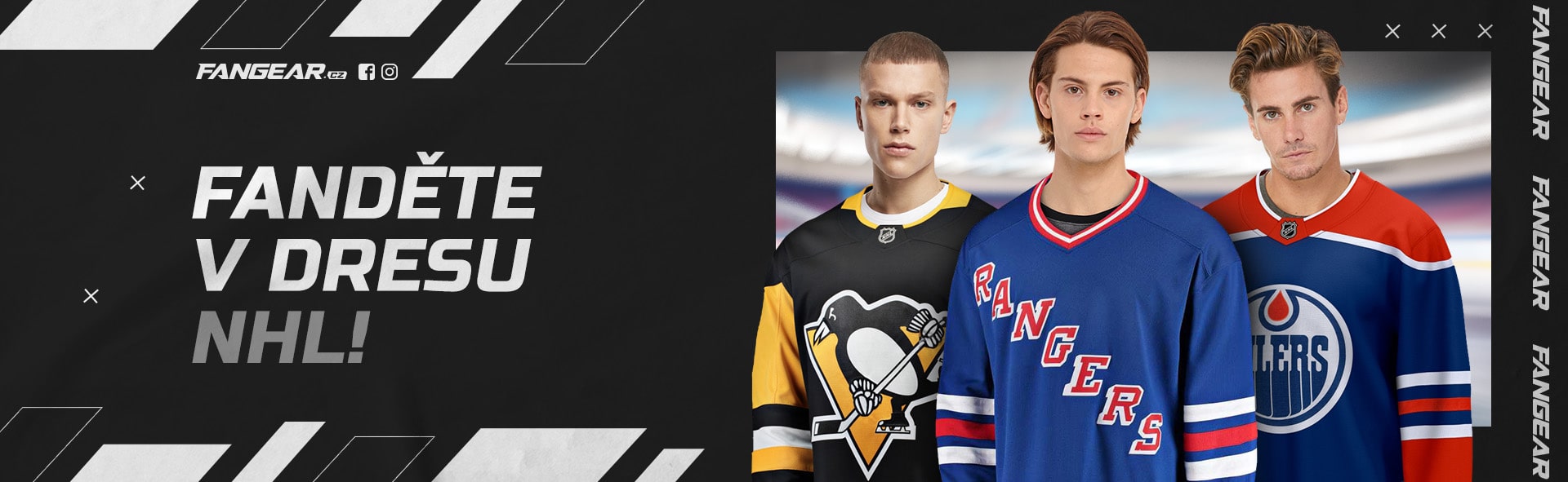 Hokej a dres k sobě neodmyslitelně patří. Pořiďte si svůj originální NHL kousek.